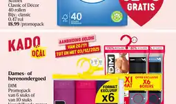 Delhaize Dames- of herenondergoed aanbieding