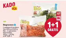 Delhaize Biogroenten aanbieding