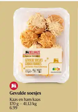 Delhaize Gevulde soesjes aanbieding