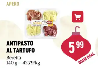 Delhaize ANTIPASTO AL TARTUFO aanbieding