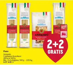 Delhaize Pasta aanbieding