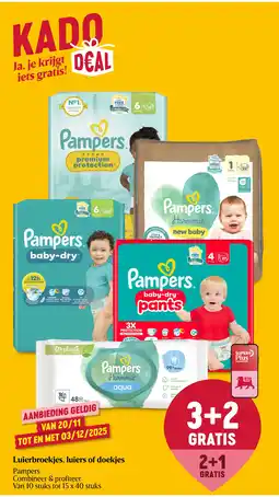 Delhaize Luierbroekjes, luiers of doekjes aanbieding