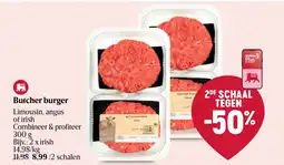 Delhaize Butcher burger aanbieding