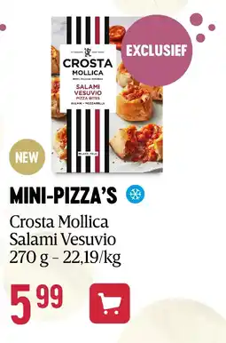 Delhaize MINI-PIZZA’S aanbieding
