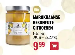 Delhaize MAROKKAANSE GEKONFIJTE CITROENEN aanbieding