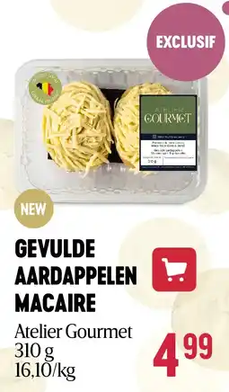Delhaize GEVULDE AARDAPPELEN MACAIRE aanbieding