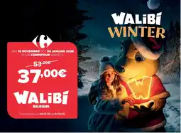 Carrefour WALIBI WINTER aanbieding