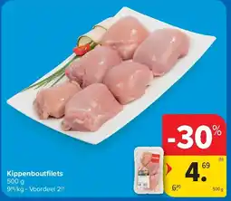 Carrefour Kippenboutfi lets aanbieding