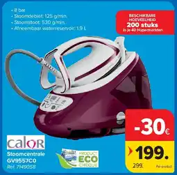 Carrefour Stoomcentrale GV9557C0 aanbieding
