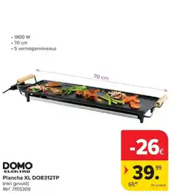 Carrefour Plancha XL DO8312TP aanbieding