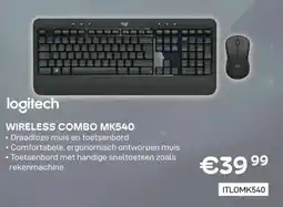 CompuDeals Logitech Wireless Combo MK540 aanbieding