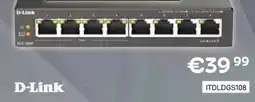 CompuDeals D-Link 5 Port Switch DGS-105 ITDLDGS108 aanbieding
