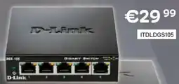 CompuDeals D-Link 5 Port Switch DGS-105 ITDLDGS105 aanbieding
