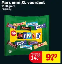 Kruidvat Mars mini XL voordeel aanbieding