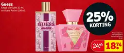 Kruidvat Guess aanbieding
