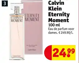 Kruidvat Calvin Klein Eternity Moment aanbieding