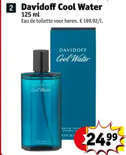 Kruidvat Davidoff Cool Water aanbieding