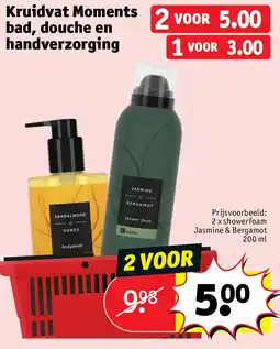 Kruidvat Kruidvat Moments bad, douche en handverzorging aanbieding