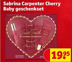 Kruidvat Sabrina Carpenter Cherry Princess Tiara geschenkset Baby geschenkset aanbieding