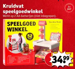 Kruidvat Kruidvat speelgoedwinkel aanbieding