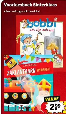 Kruidvat Voorleesboek Sinterklaas aanbieding