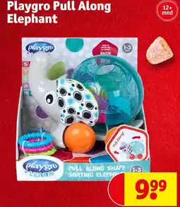 Kruidvat Playgro Pull Along Elephant aanbieding