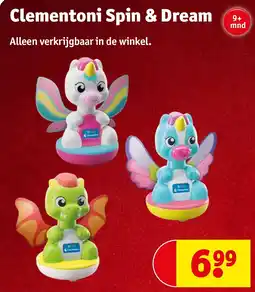 Kruidvat Clementoni Spin & Dream aanbieding