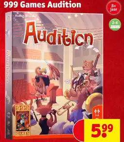 Kruidvat 999 Games Audition aanbieding