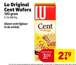 Kruidvat Lu Original Cent Wafers aanbieding