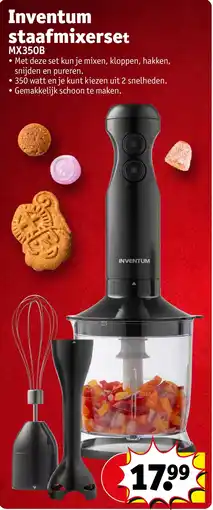 Kruidvat Inventum staafmixerset aanbieding
