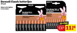 Kruidvat Duracell Classic batterijen aanbieding