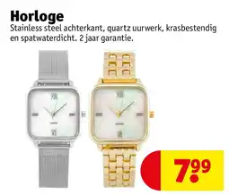 Kruidvat Horloge aanbieding