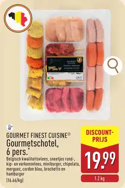ALDI Gourmet finest cuisine gourmetschotel aanbieding