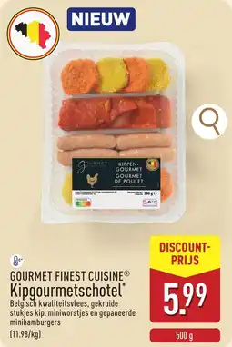 ALDI Gourmet finest cuisine kipgourmetschotel aanbieding