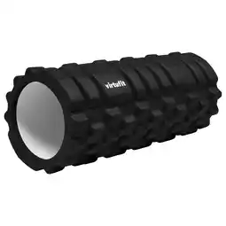 Decathlon Foam Roller - Grid Foam Roller massage roller - 33 cm - Zwart aanbieding