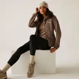 Decathlon Fleece Wandelen Dames Hoge Kraag Ritszakken Floreo Iv aanbieding