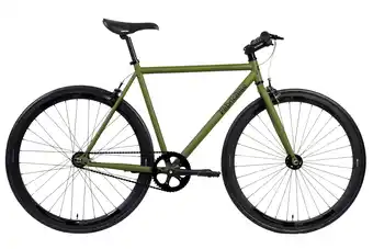 Decathlon Fixiefiets Original Hi-Ten stalen frame 28 – Cayman Green aanbieding