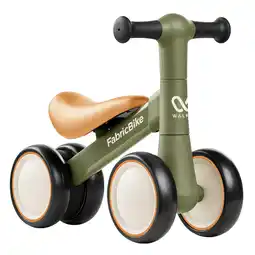 Decathlon Walker – Loopfiets zonder pedalen, 10–24 mnd, 4 wielen, Groen aanbieding