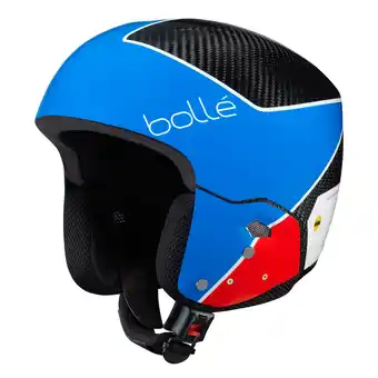 Decathlon Skihelm MEDALIST CARBON PRO MIPS Race Blue Shiny aanbieding