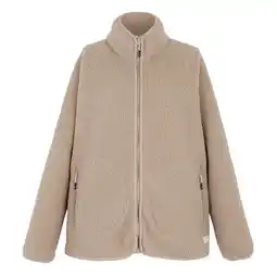 Decathlon Dames Frankie Borg Full Zip Fleecejack (Zachte Taupe) aanbieding