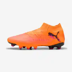 Decathlon Voetbalschoenen voor volwassenen Future 8 Pro FG oranje aanbieding