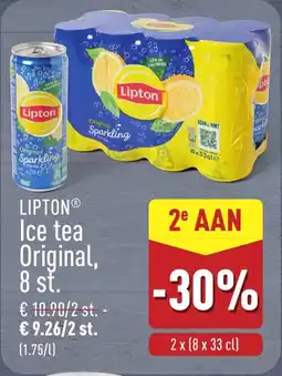 ALDI Lipton Ice tea Original aanbieding