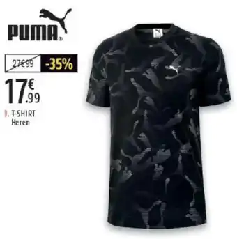 Intersport Puma T shirt Heren aanbieding