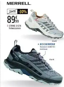 Intersport Merrell Strike 2 GTX Volwassenen aanbieding