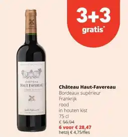 Spar Château Haut Favereau aanbieding
