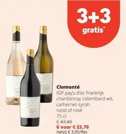 Spar Clomonté aanbieding