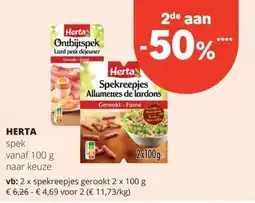 Spar Herta aanbieding