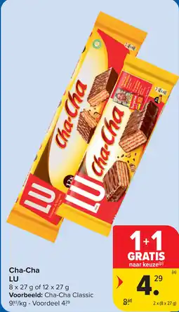 Carrefour Cha-Cha LU aanbieding