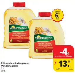 Carrefour Frituurolie Minder Geuren Vandemoortele aanbieding