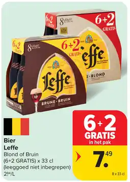 Carrefour Bier Leffe aanbieding